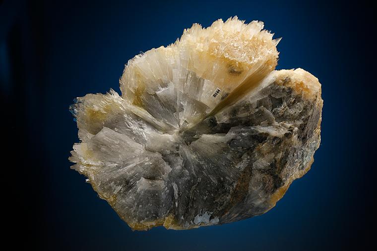 COLEMANITE on CALCITE